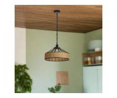 Vintage Metal Chain Hanging Retro Lam