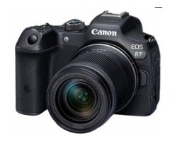 Canon EOS R7 Mirrorless Digital Camera with RF-S 18-150mm f3